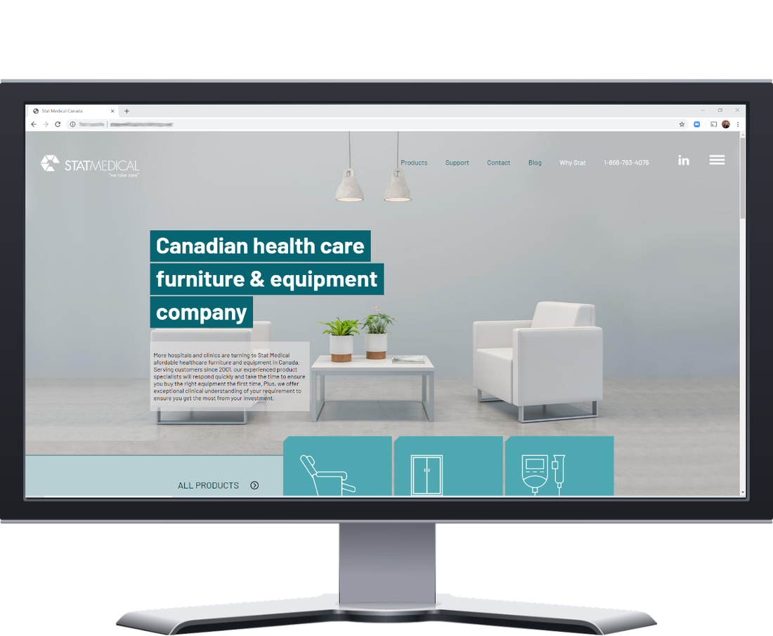 New Website For Stat Medical Inc