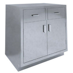 Base Cabinet - Dual Solid Door, Dual Drawer