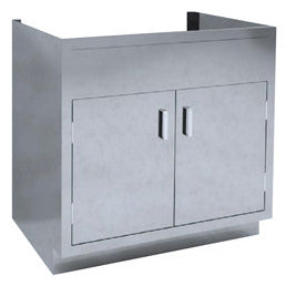 Base Cabinet - Dual Solid Door, for Sink Basin