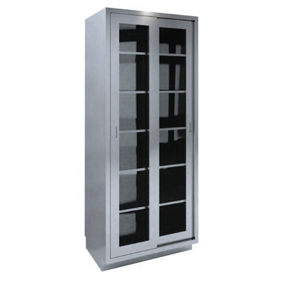 High Cabinet - Dual Sliding Glass Doors