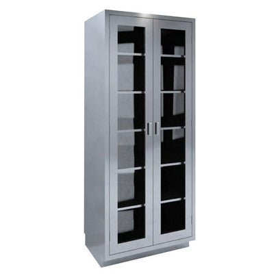 High Cabinet - Dual Glass Doors