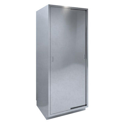 High Cabinet - Dual Solid Sliding Doors