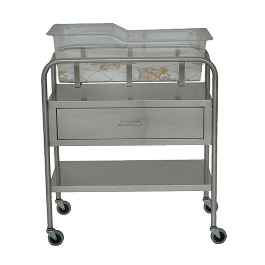 SS8525 Stainless Steel Bassinet Cart