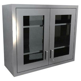 Wall Cabinet - Dual Glass Door