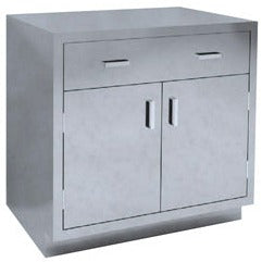 Base Cabinet - Dual Solid Doors with Single Drawer