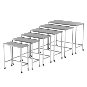 Stainless Steel Nested Tables