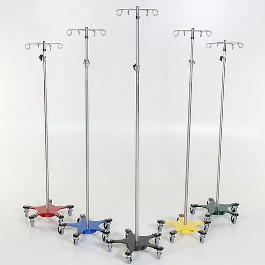 Station One SS 5-Leg Compact IV Pole