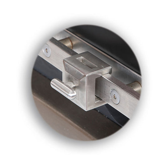 Station One Stainless Steel Side Rail Socket